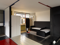 Rietveld Schröderhuis Slaaphoek meisjes